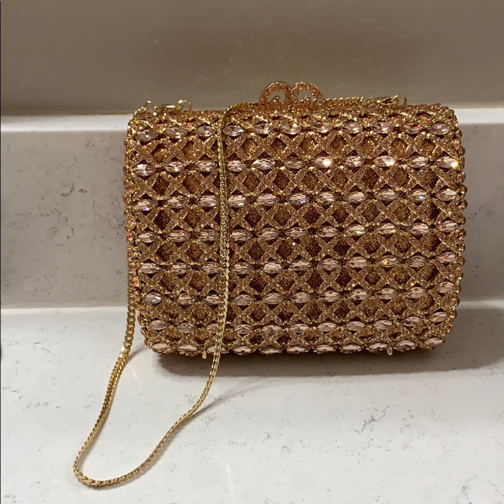 Gorgeous crystalled Natasha Evening Bag